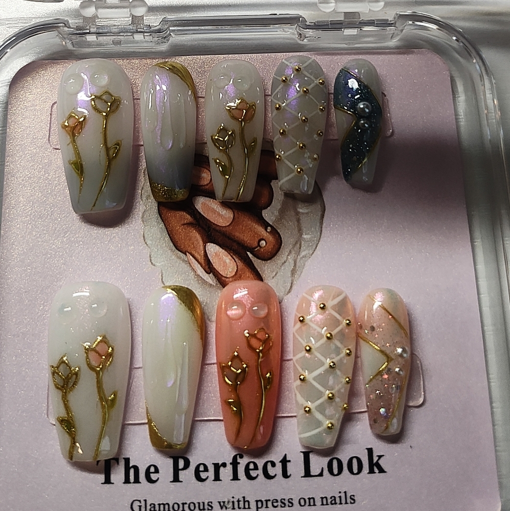 Decorative Nail Art Storage Box